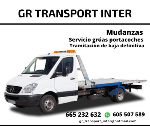 Logo de Gr Transport Inter Empresa de Mudanzas y Alquiler de Furgoneta en Tarragona