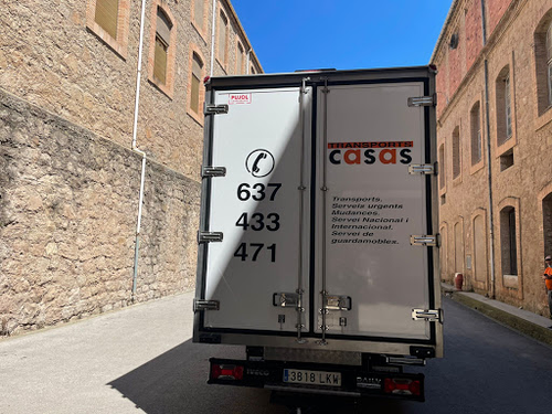 Logo de Mudanzas Casas